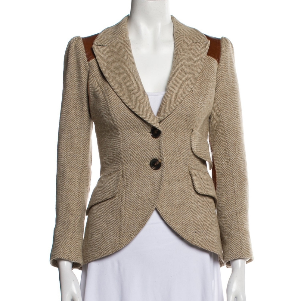 Smythe rifle patch blazer size 2